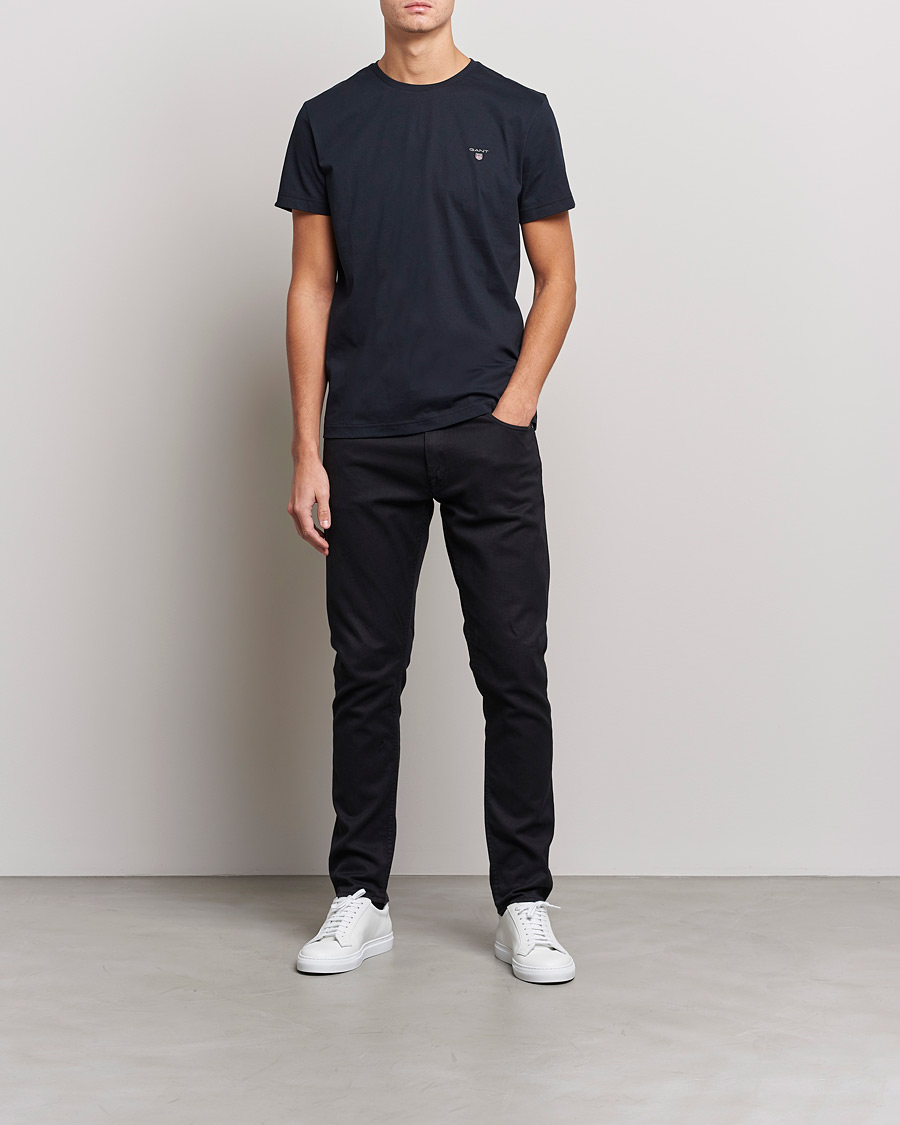 Herr | T-Shirts | GANT | The Original Solid Tee Black