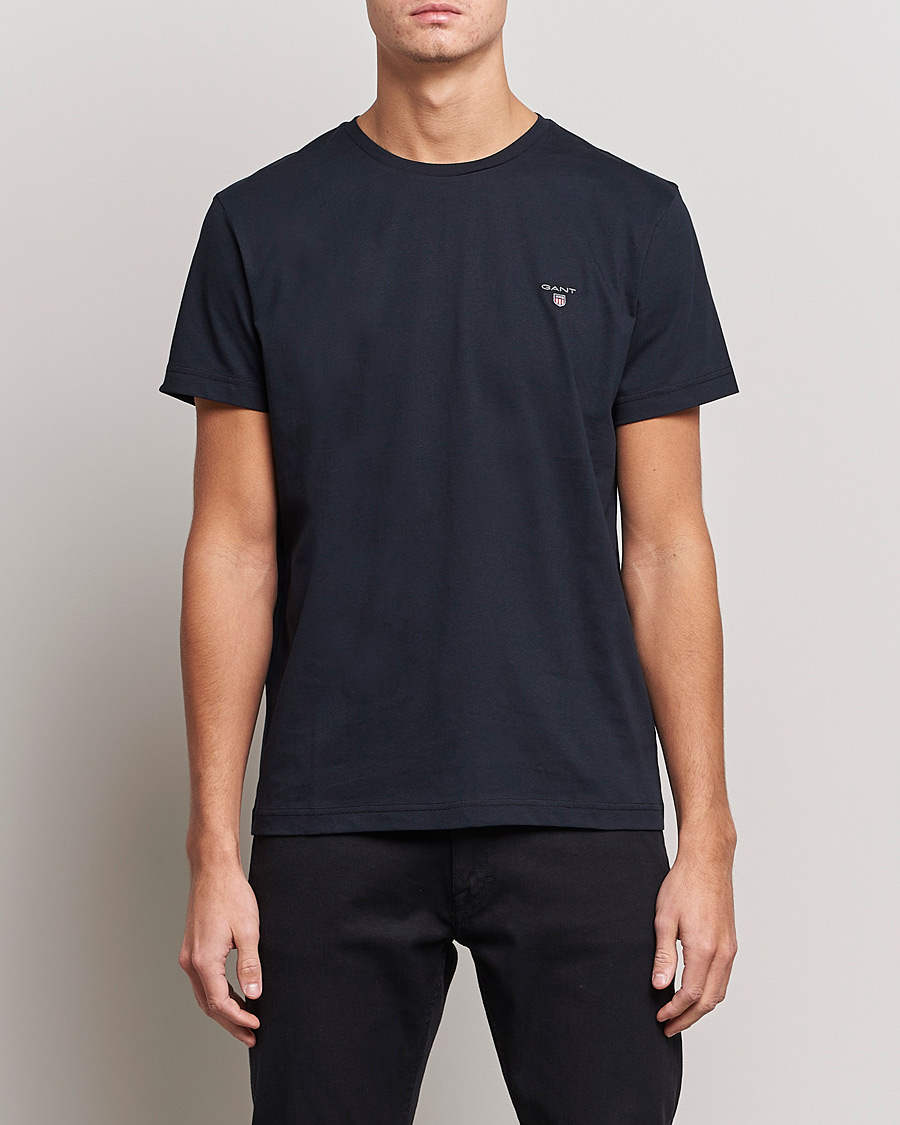Herr | T-Shirts | GANT | The Original Solid Tee Black