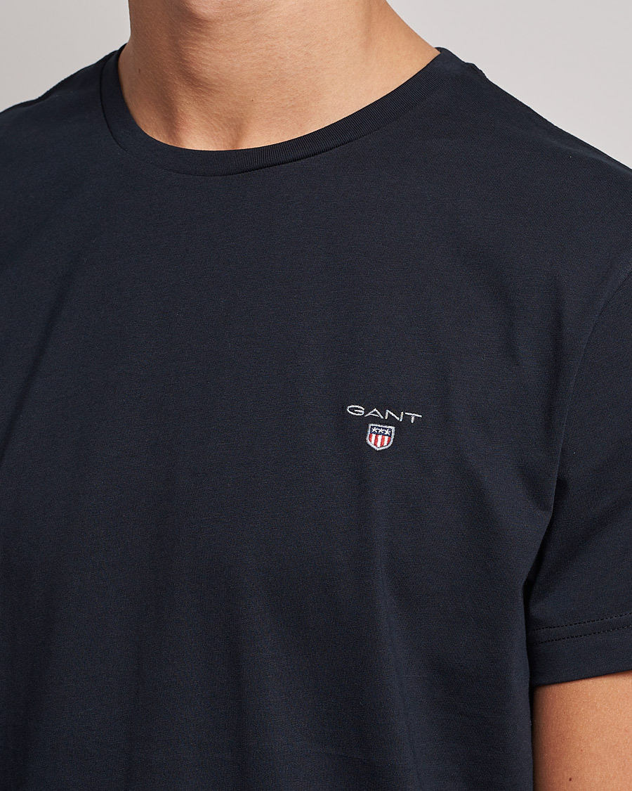 Herr | T-Shirts | GANT | The Original Solid Tee Black