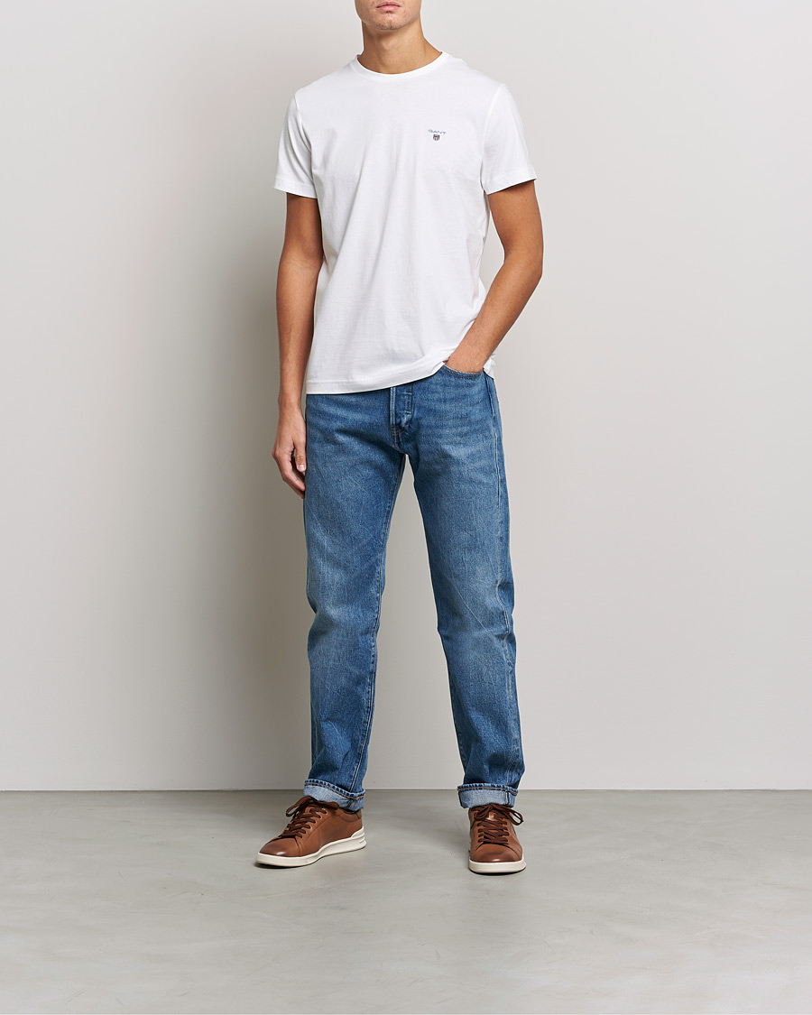 Herr | T-Shirts | GANT | The Original Solid Tee White