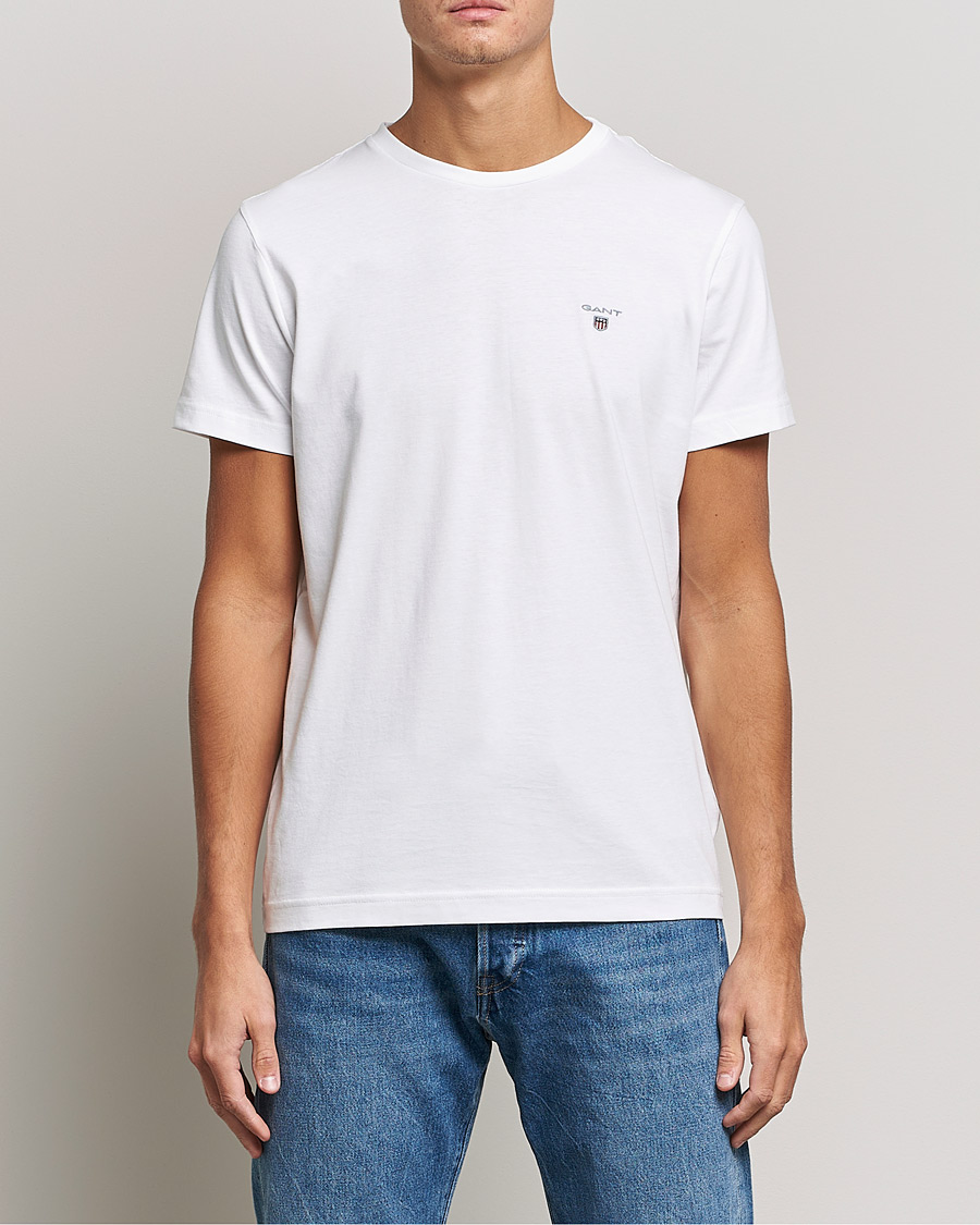Herr | T-Shirts | GANT | The Original Solid Tee White