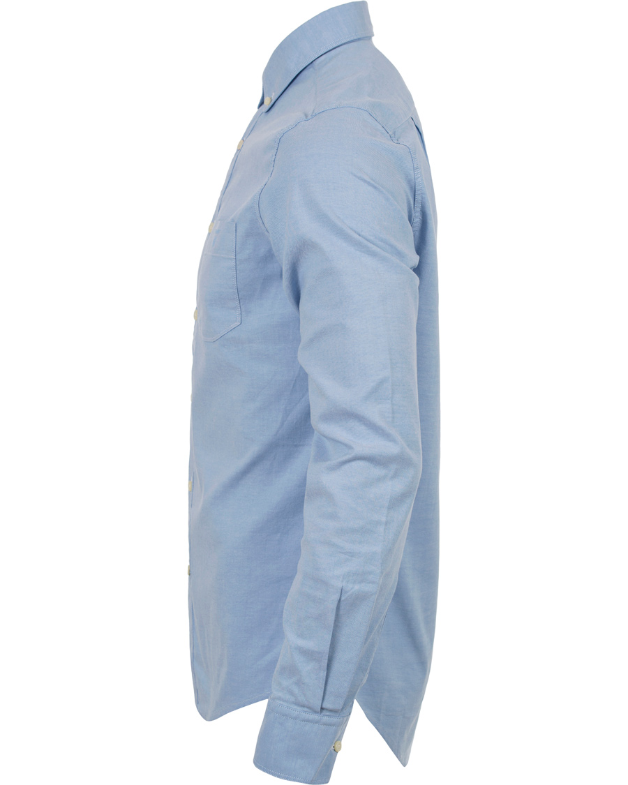 Herr | Skjortor | GANT | Stretch Oxford Fitted Body Shirt Sky Blue