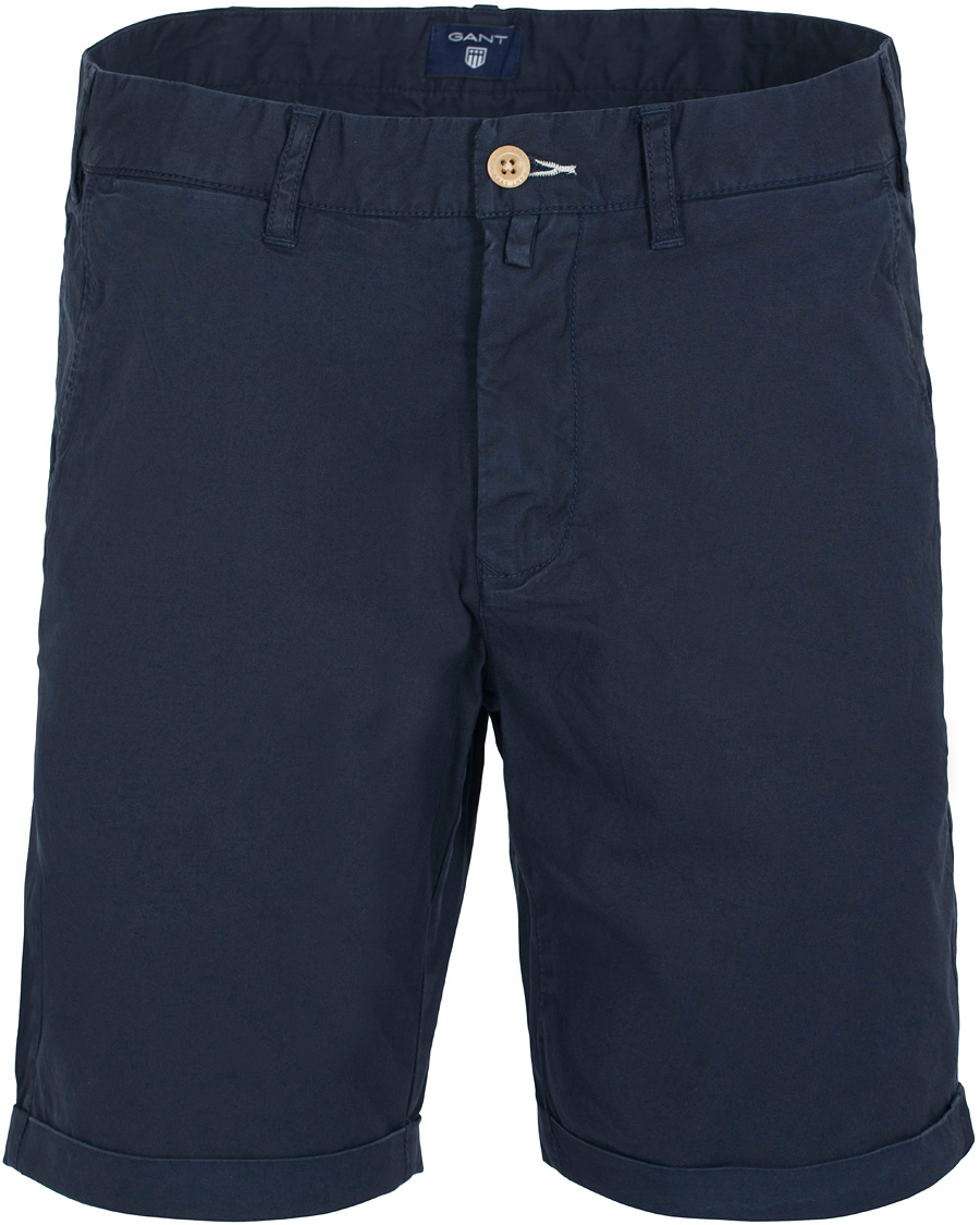 Herr | Shorts | GANT | Summer Chino Shorts Evening Blue