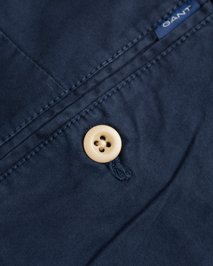 Herr | Shorts | GANT | Summer Chino Shorts Evening Blue