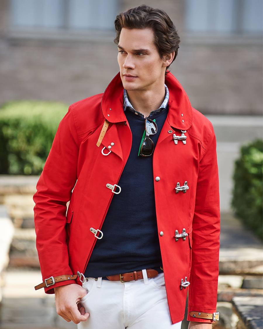 Polo ralph lauren fireman jacket deals