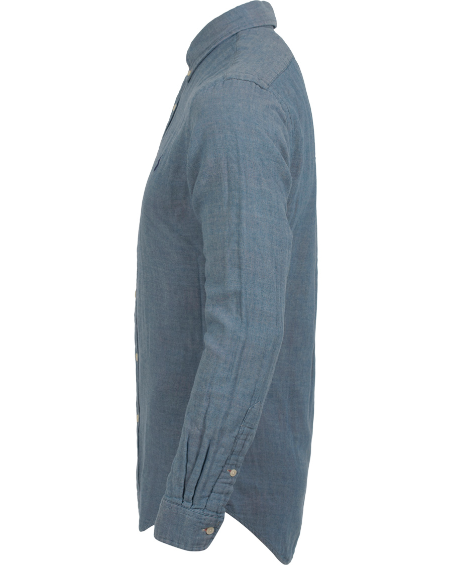 Herr | Skjortor | Polo Ralph Lauren | Slim Fit Shirt Twofaced Chambray/Red
