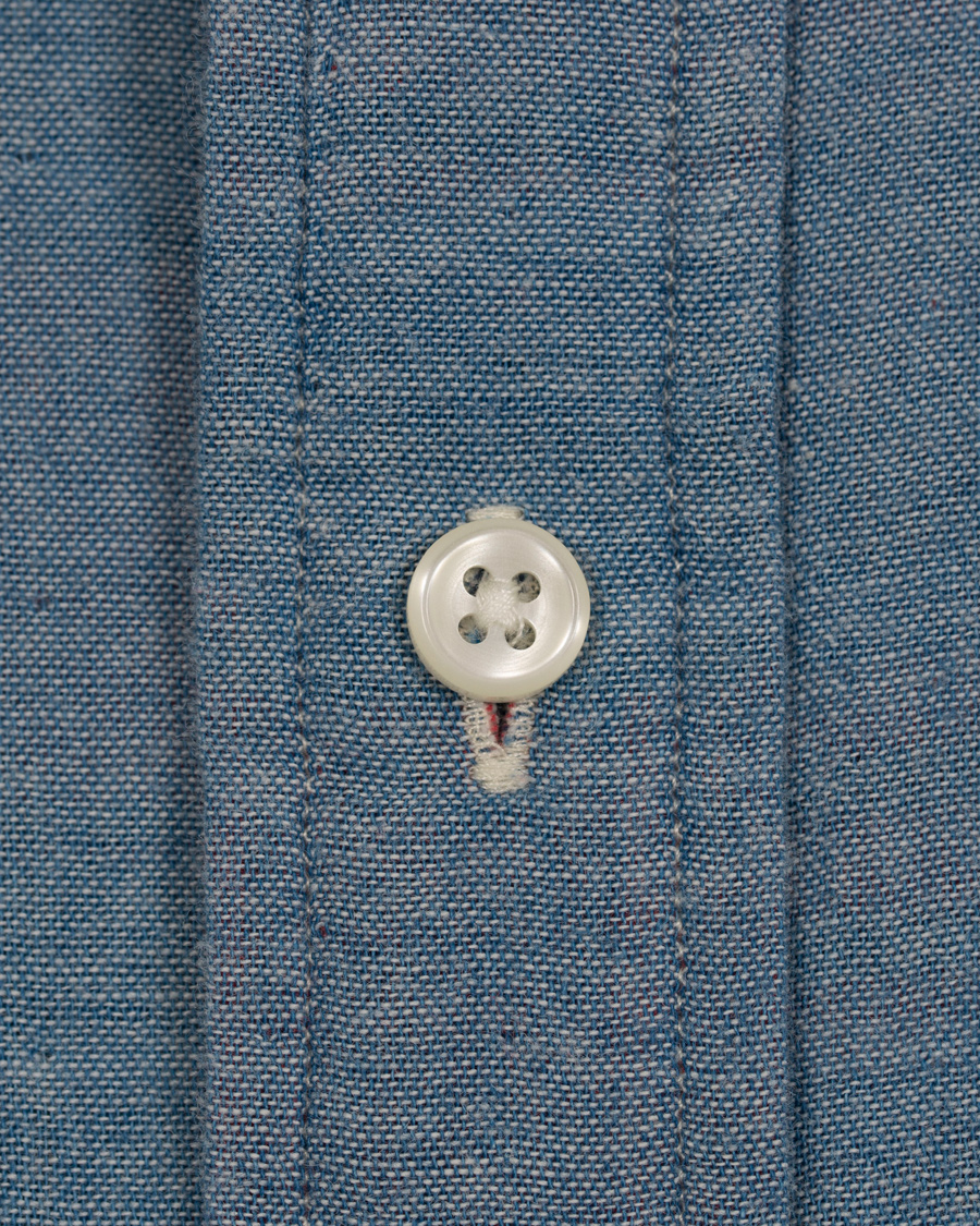 Herr | Skjortor | Polo Ralph Lauren | Slim Fit Shirt Twofaced Chambray/Red