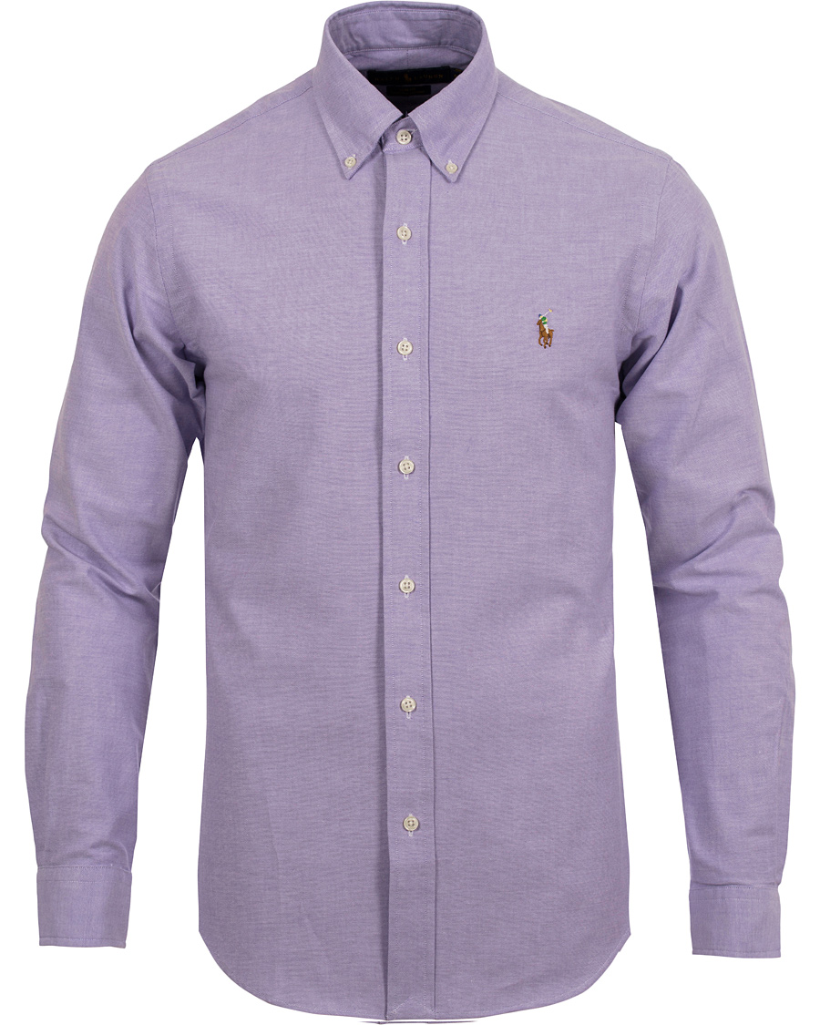 Herr | Skjortor | Polo Ralph Lauren | Slim Fit Oxford Stretch Shirt Violet