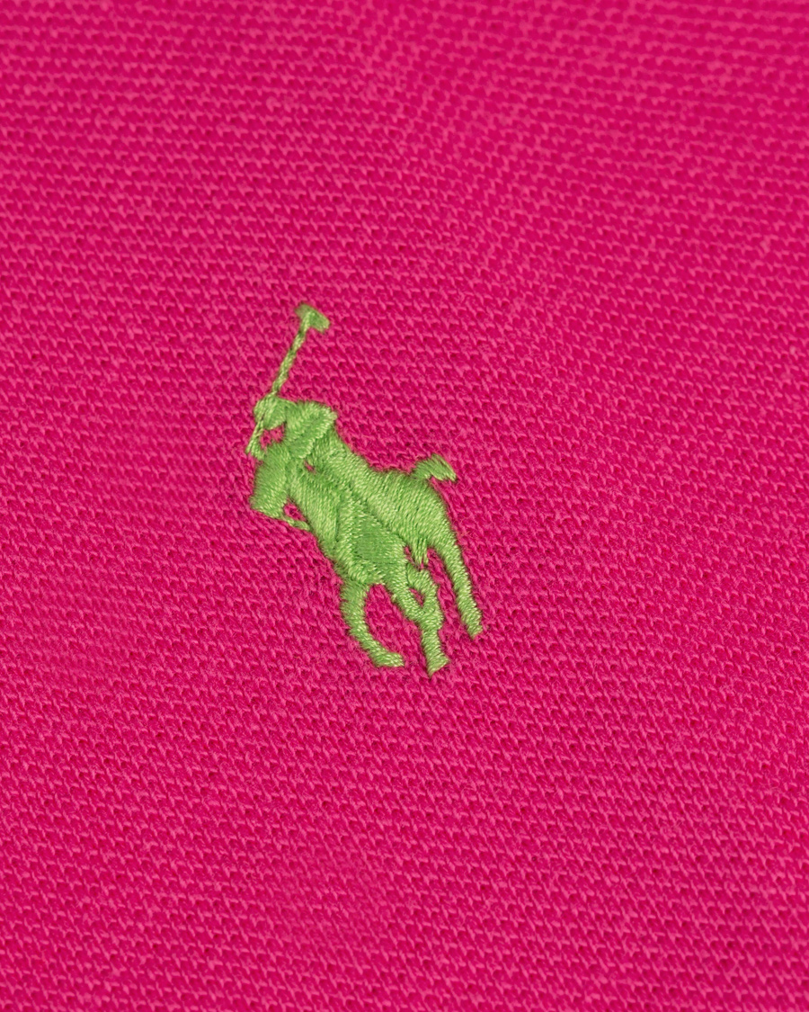Herr | Pikéer | Polo Ralph Lauren | Slim Fit Polo Ultra Pink