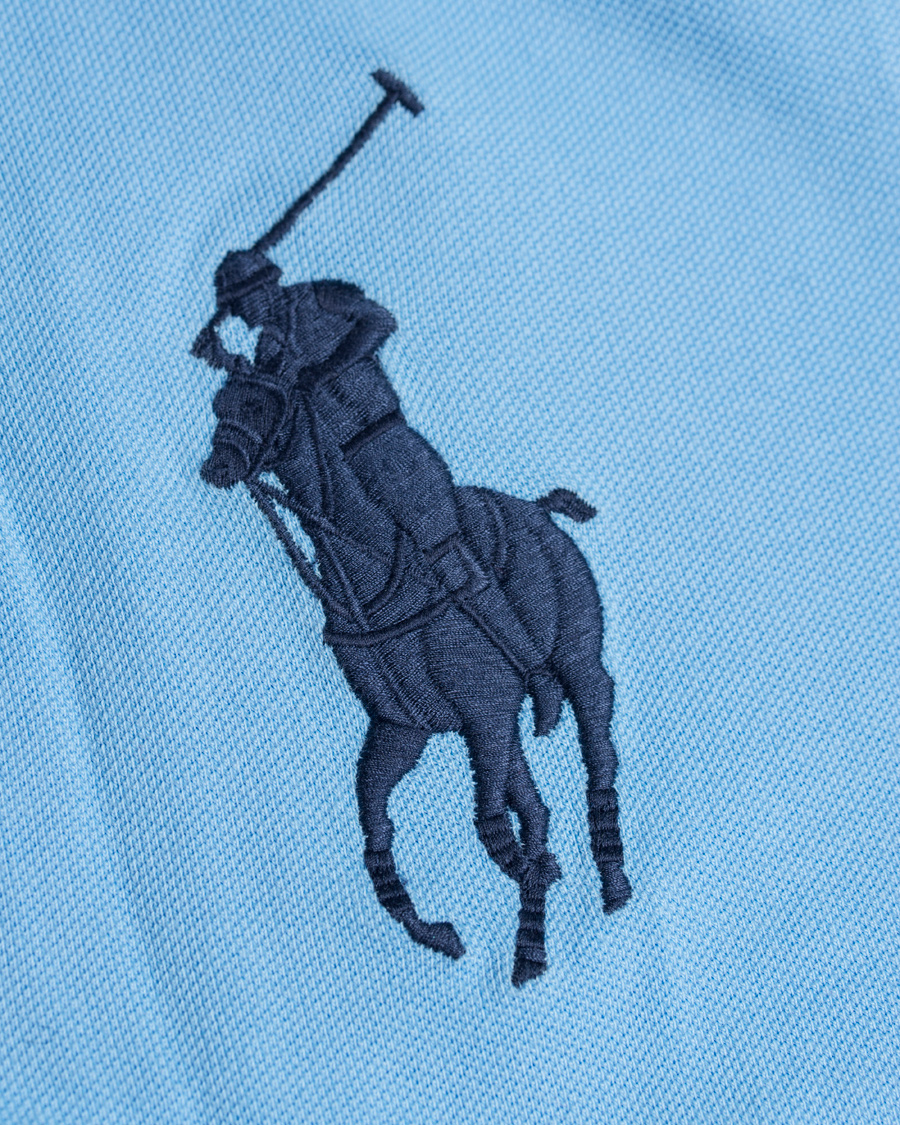 Herr | Pikéer | Polo Ralph Lauren | Blackwatch Diagonal Stripe Polo Chatham Blue