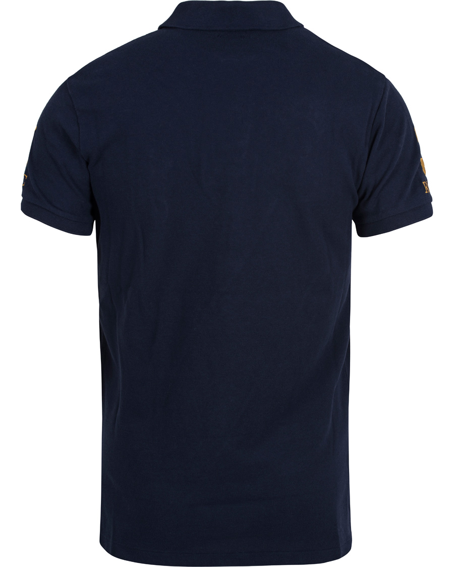Herr | Pikéer | Polo Ralph Lauren | Blackwatch Diagonal Stripe Polo French Navy