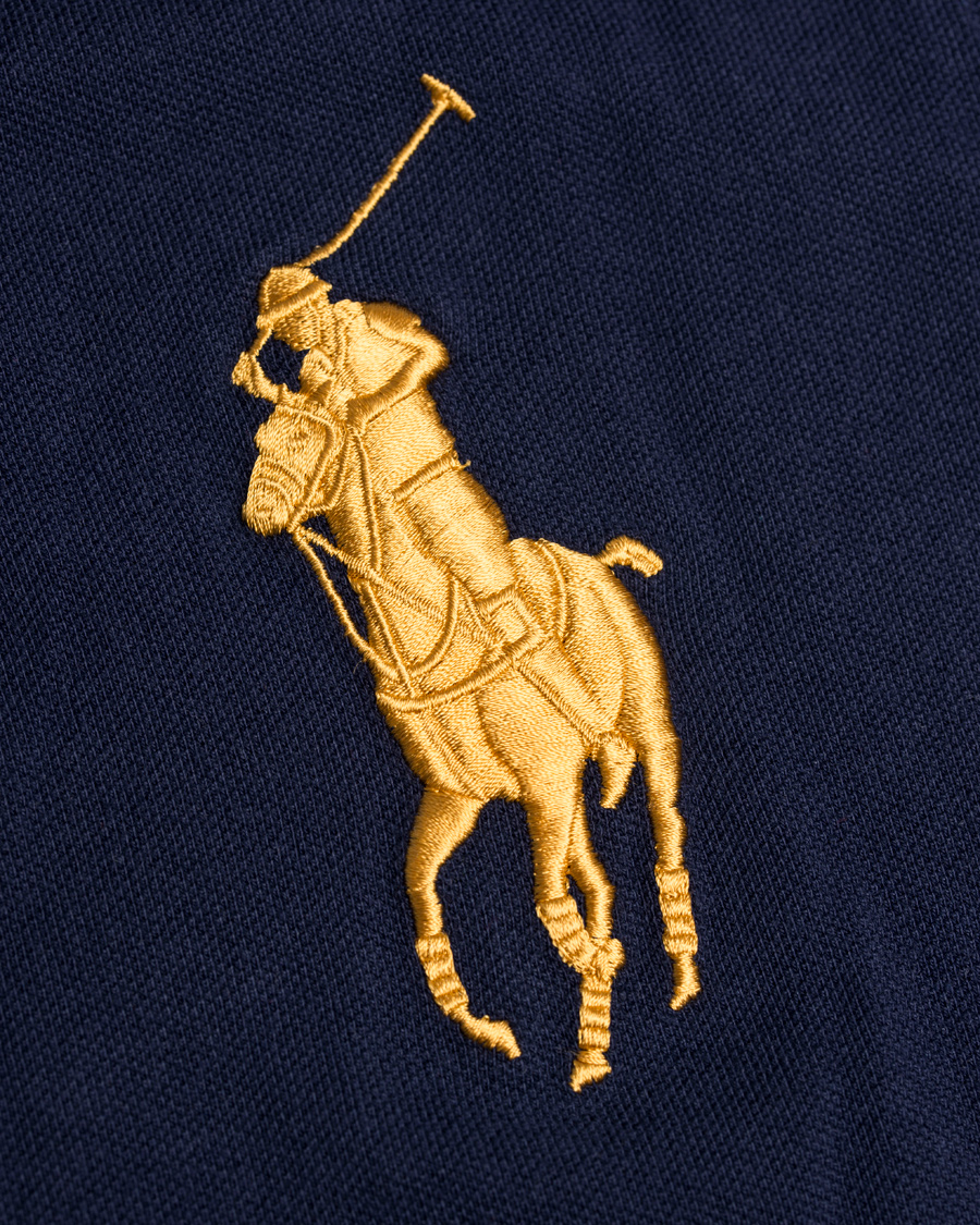 Herr | Pikéer | Polo Ralph Lauren | Blackwatch Diagonal Stripe Polo French Navy