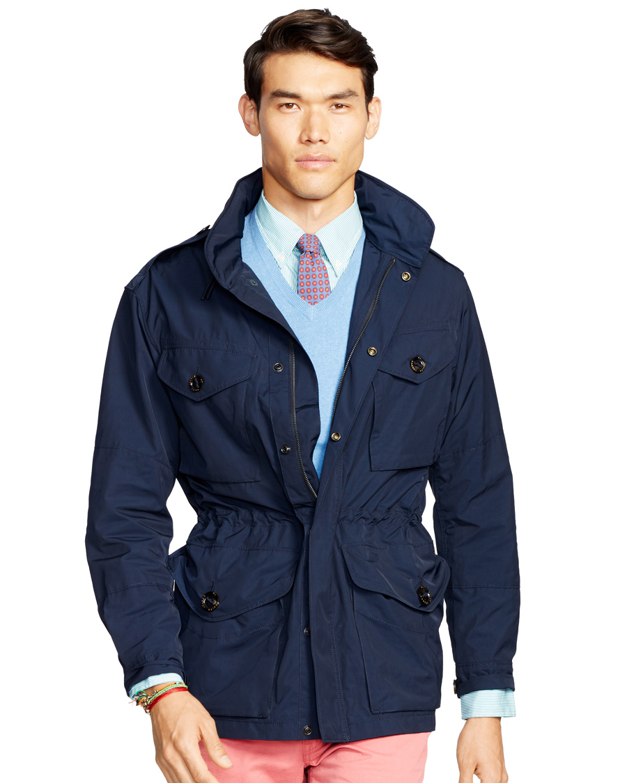 Herr | Jackor | Polo Ralph Lauren | Canadian Combat Jacket Aviator Navy