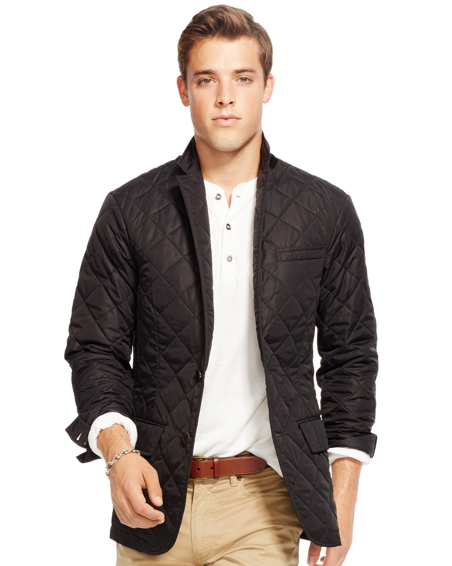 Herr | Jackor | Polo Ralph Lauren | Quilted Blazer Jacket Polo Black