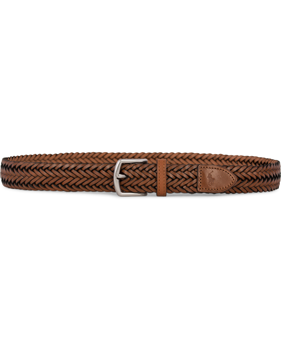 Herr | Polo Ralph Lauren Braided Leather Belt Cuoio Brown | Polo Ralph Lauren | Braided Leather Belt Cuoio Brown