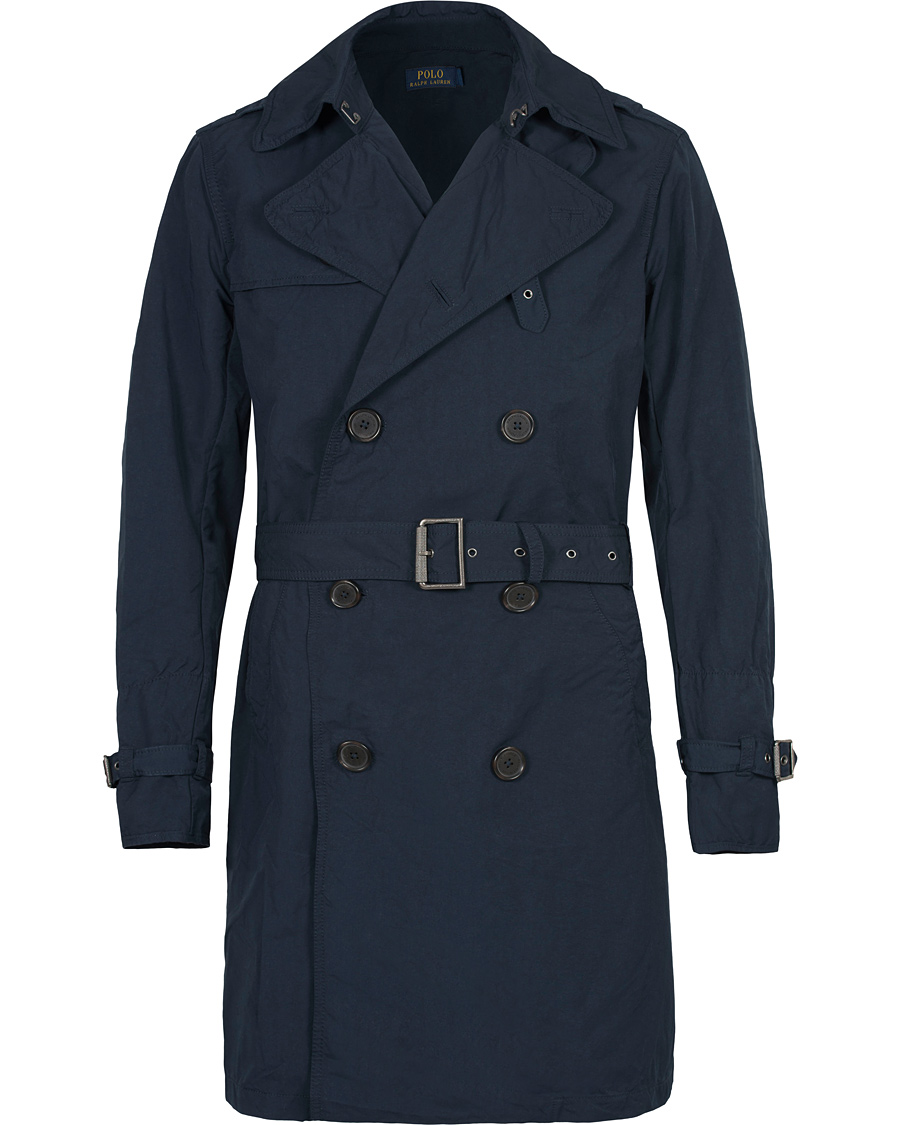 Herr | Jackor | Polo Ralph Lauren | Trench Coat Aviator Navy