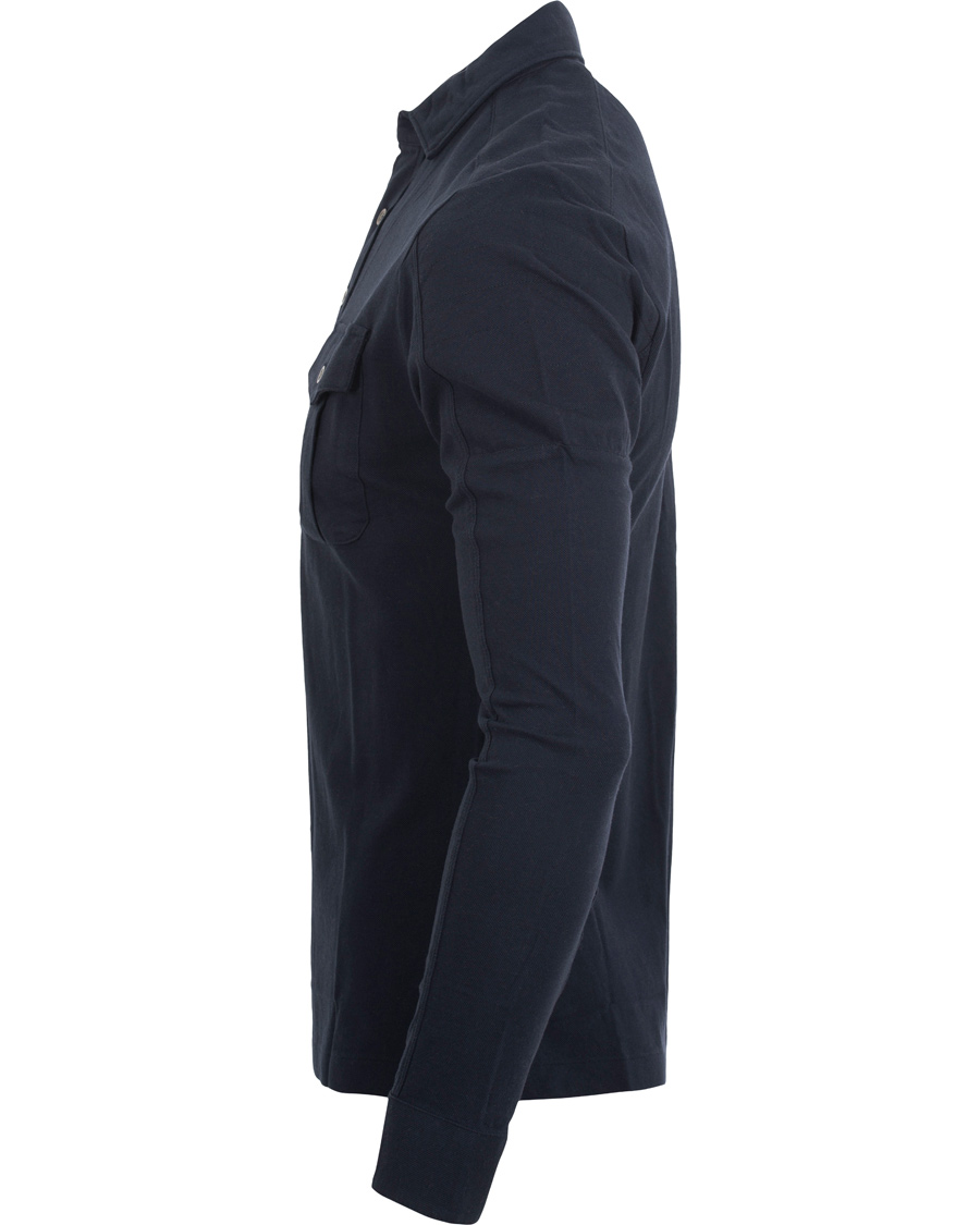 Herr | Tröjor | Polo Ralph Lauren | Moto Military Shirt Sweater Aviator Navy