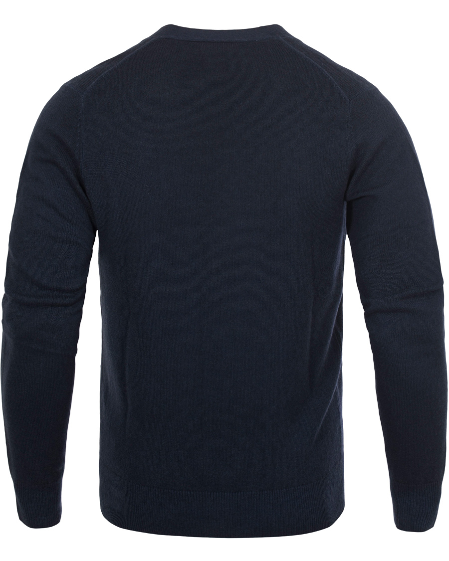 Herr | Tröjor | Polo Ralph Lauren | Garment Washed Cashmere Cardigan Aviator Navy