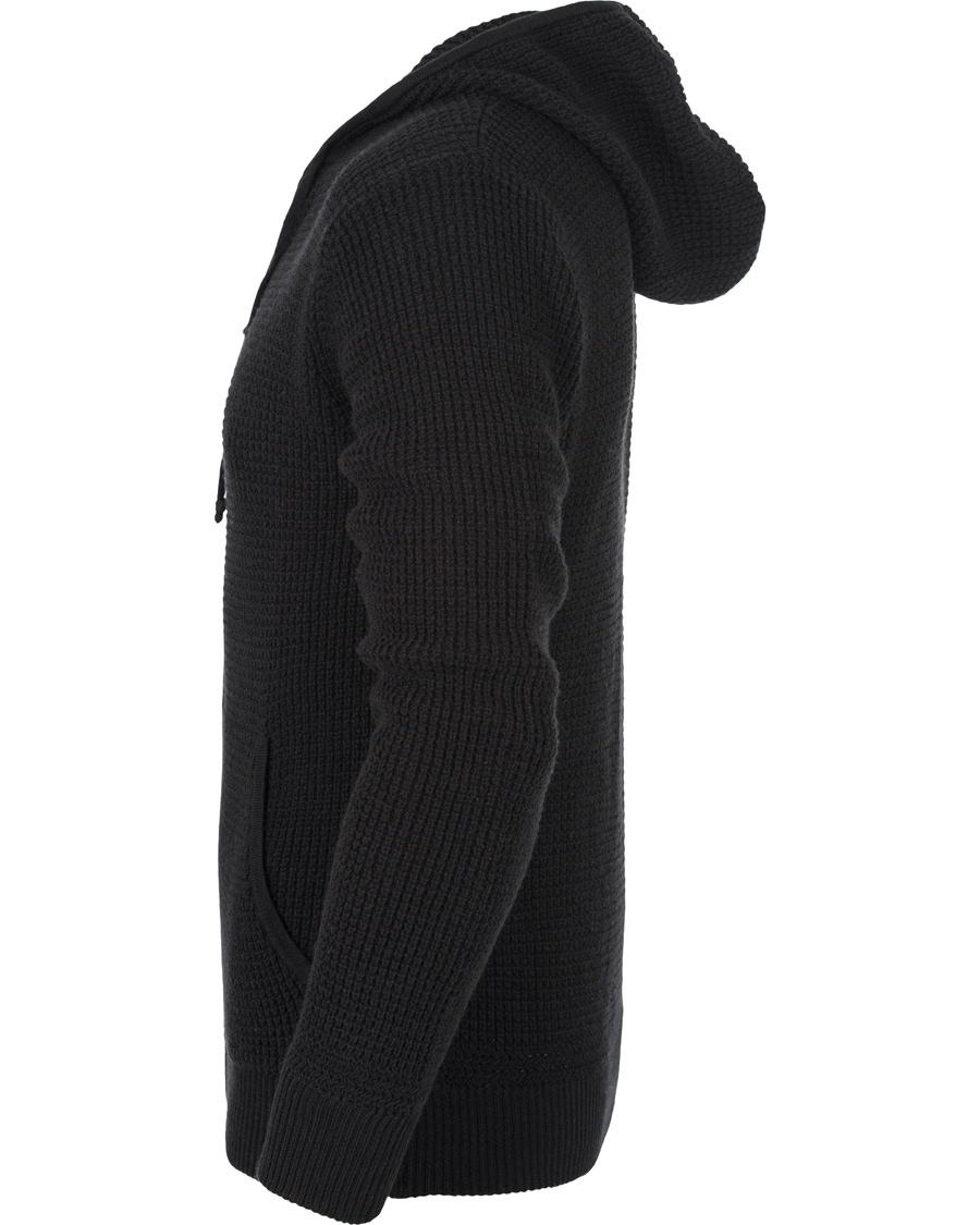 Herr | Tröjor | Polo Ralph Lauren | Cotton/Cashmere Stone Washed Hoodie Polo Black