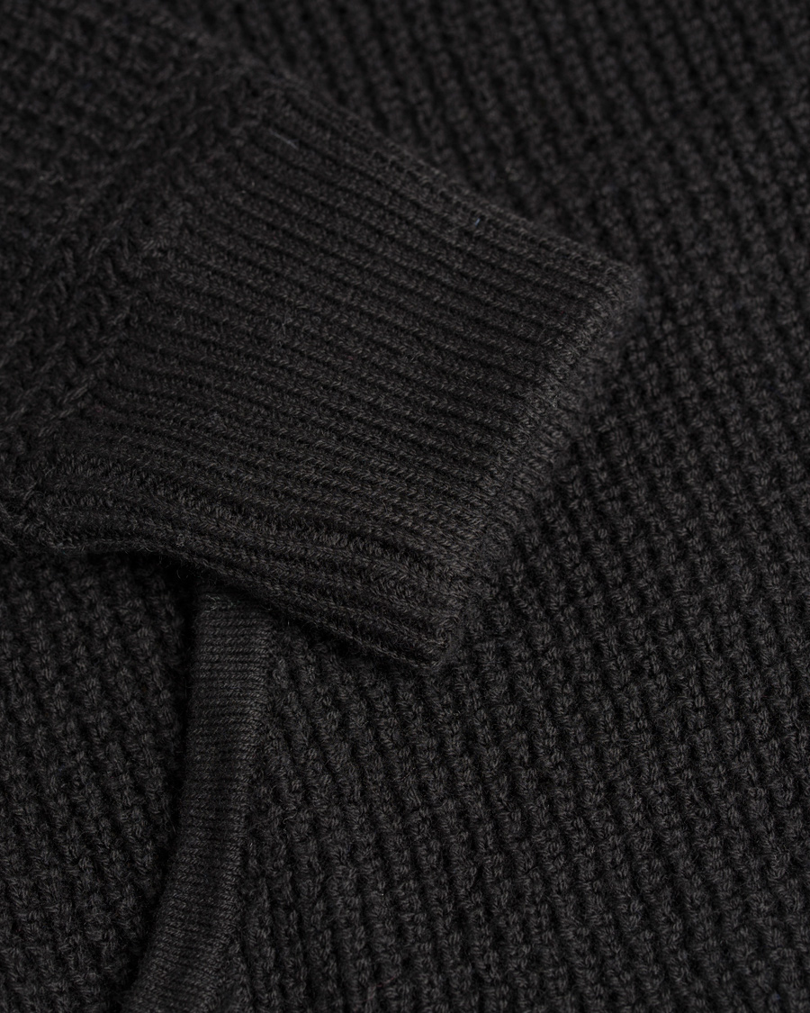 Herr | Tröjor | Polo Ralph Lauren | Cotton/Cashmere Stone Washed Hoodie Polo Black