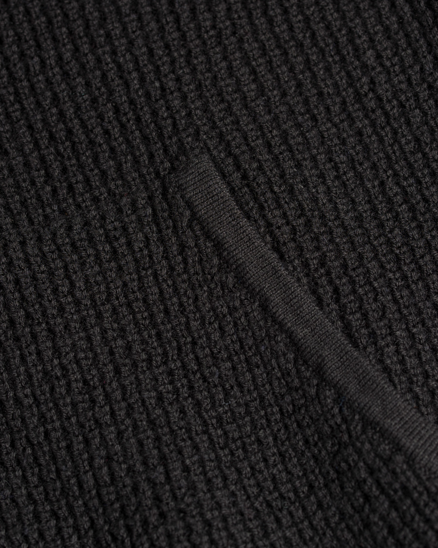Herr | Tröjor | Polo Ralph Lauren | Cotton/Cashmere Stone Washed Hoodie Polo Black