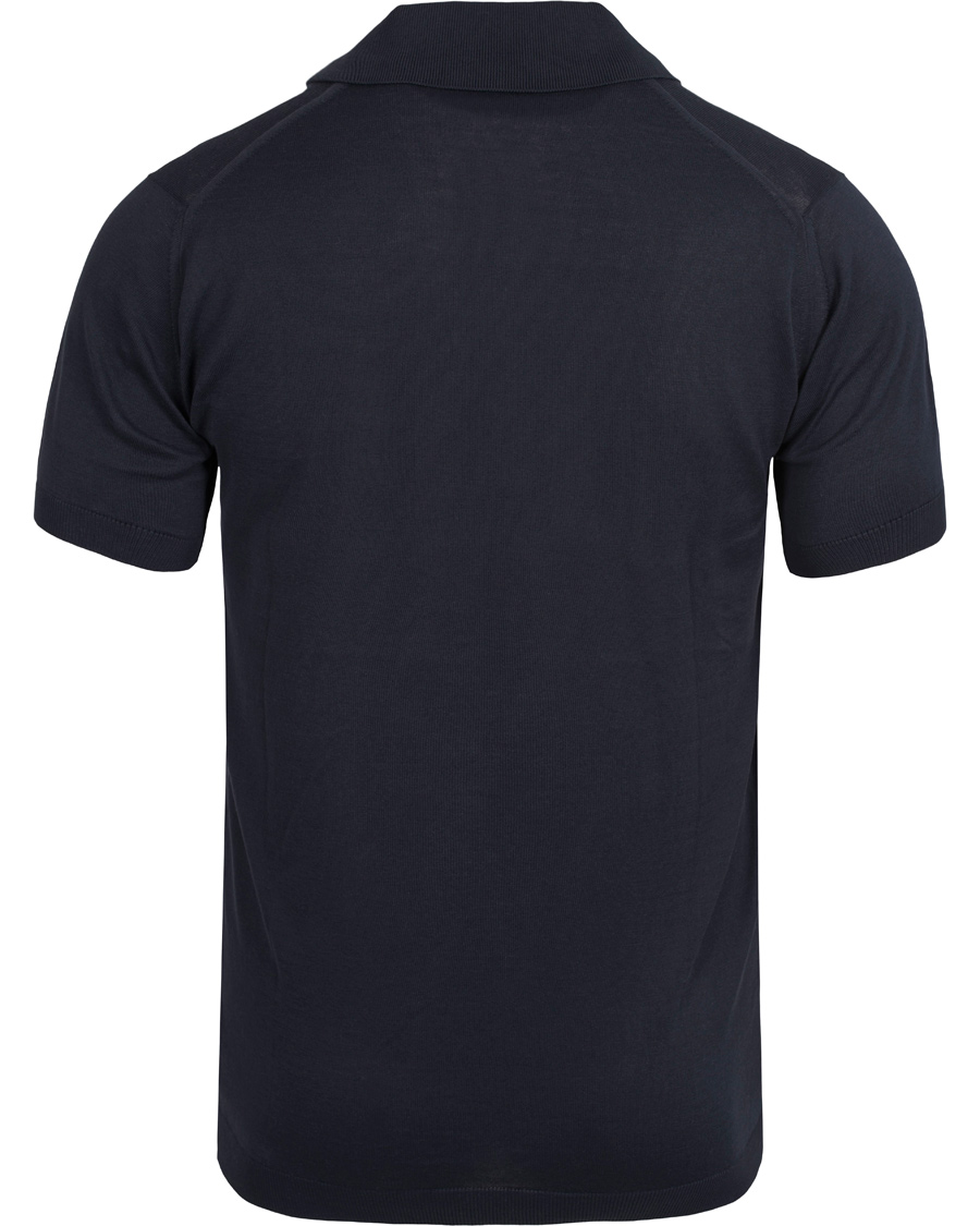 Herr | Pikéer | John Smedley | Adrian Slim Fit Sea Island Polo Navy