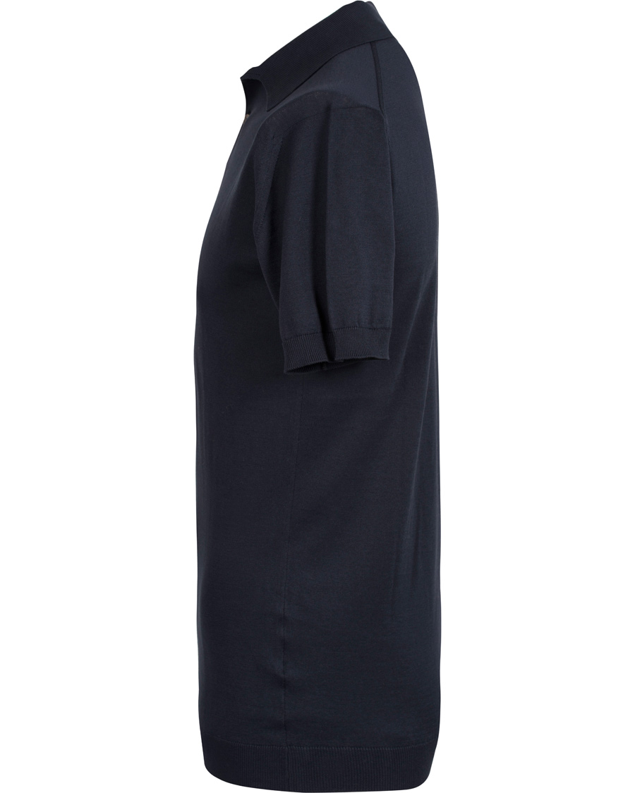 Herr | Pikéer | John Smedley | Adrian Slim Fit Sea Island Polo Navy