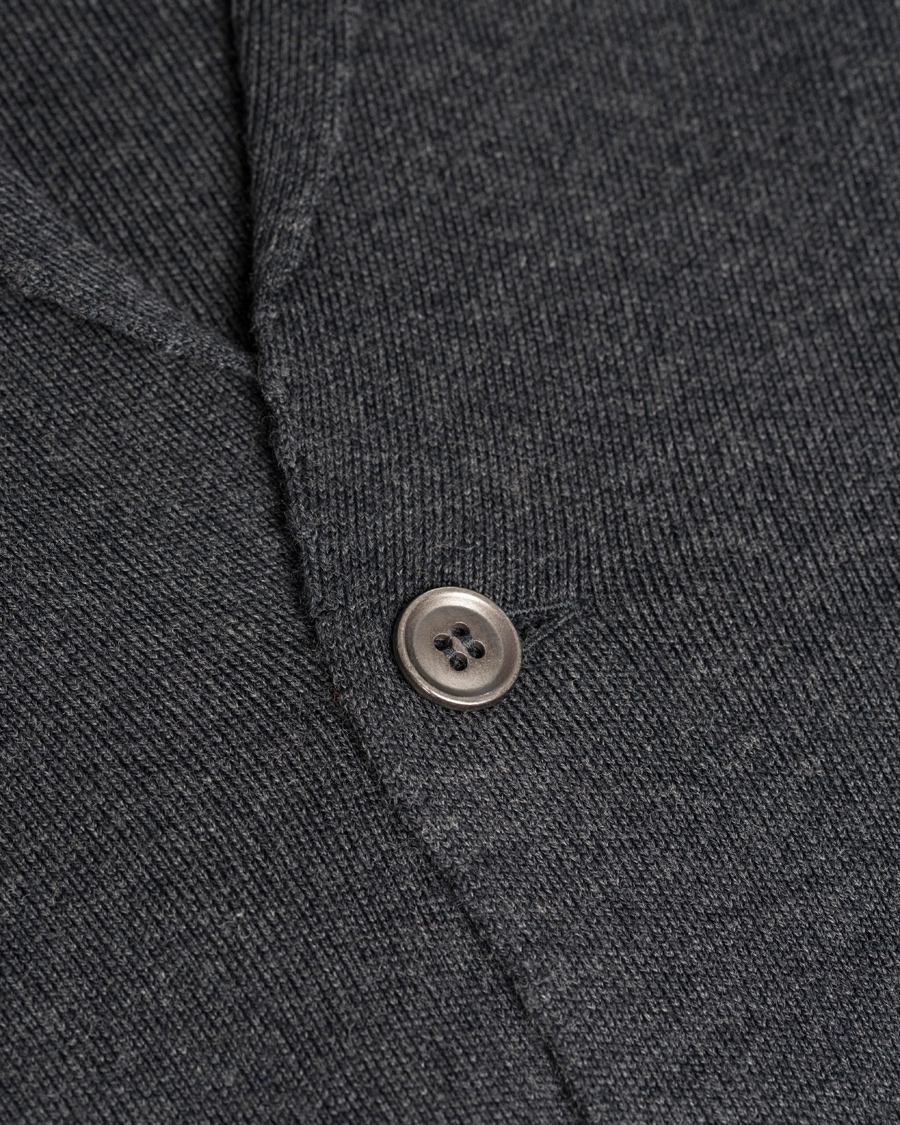 Herr | Tröjor | John Smedley | Oxland Wool Blazer Charcoal