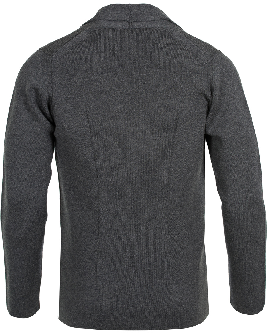 Herr | Tröjor | John Smedley | Oxland Wool Blazer Charcoal
