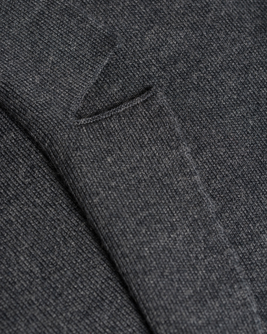 Herr | Tröjor | John Smedley | Oxland Wool Blazer Charcoal
