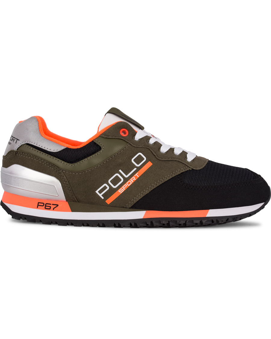 Herr | Polo Sport Ralph Lauren Slaton Polo Running Sneaker Olive | Polo Sport Ralph Lauren | Slaton Polo Running Sneaker Olive