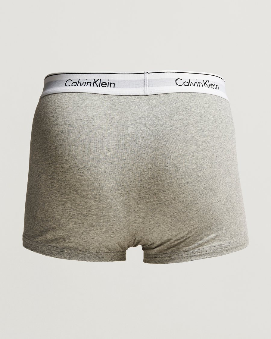 Herr | Calvin Klein | Calvin Klein | Modern Cotton Stretch Trunk Heather Grey/Black