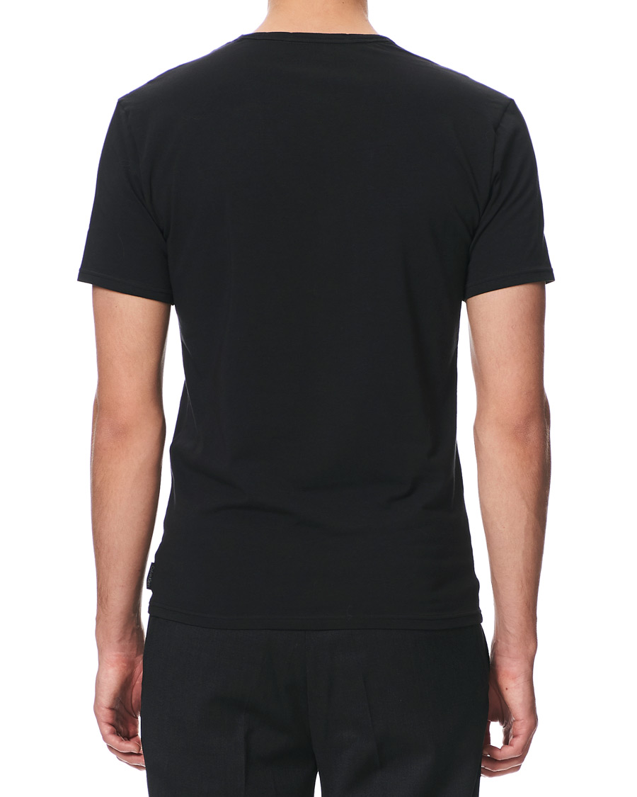 Herr | T-Shirts | Calvin Klein | Cotton V-Neck Tee 2-Pack Black