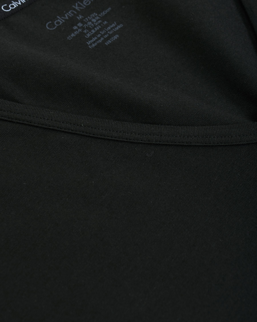 Herr | T-Shirts | Calvin Klein | Cotton V-Neck Tee 2-Pack Black