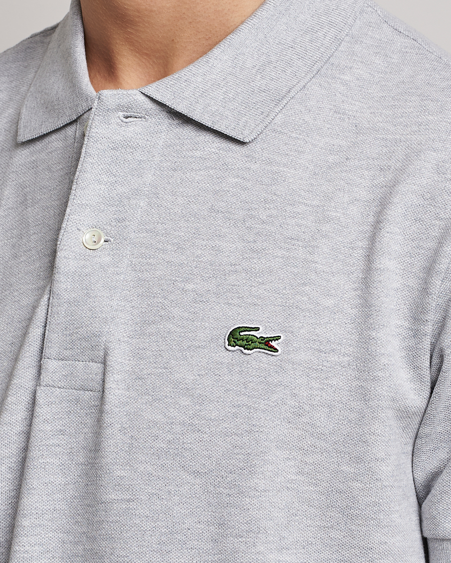 Herr | Pikéer | Lacoste | Original Polo Piké Silver Chine