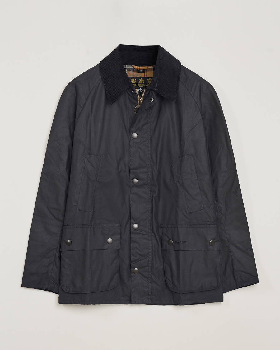 Herr | Jackor | Barbour Lifestyle | Ashby Wax Jacket Navy