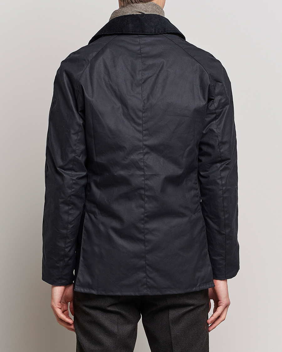Herr | Jackor | Barbour Lifestyle | Ashby Wax Jacket Navy