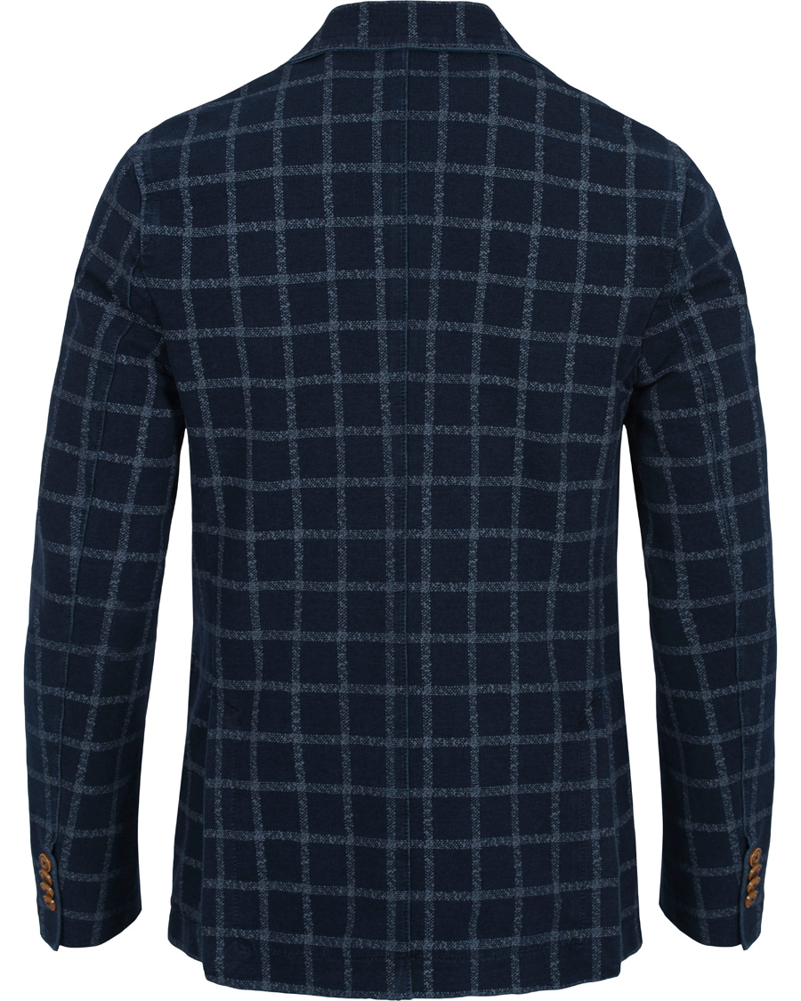 Herr | Kavajer | Circolo 1901 | Jersey Check Club Blazer Indigo