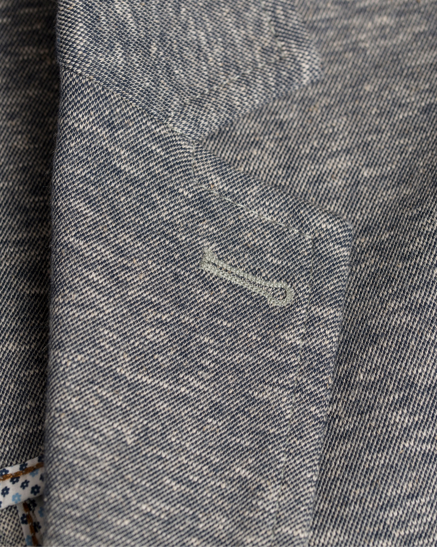 Herr | Kavajer | Circolo 1901 | Jersey Patch Pocket Blazer Jeans Grey