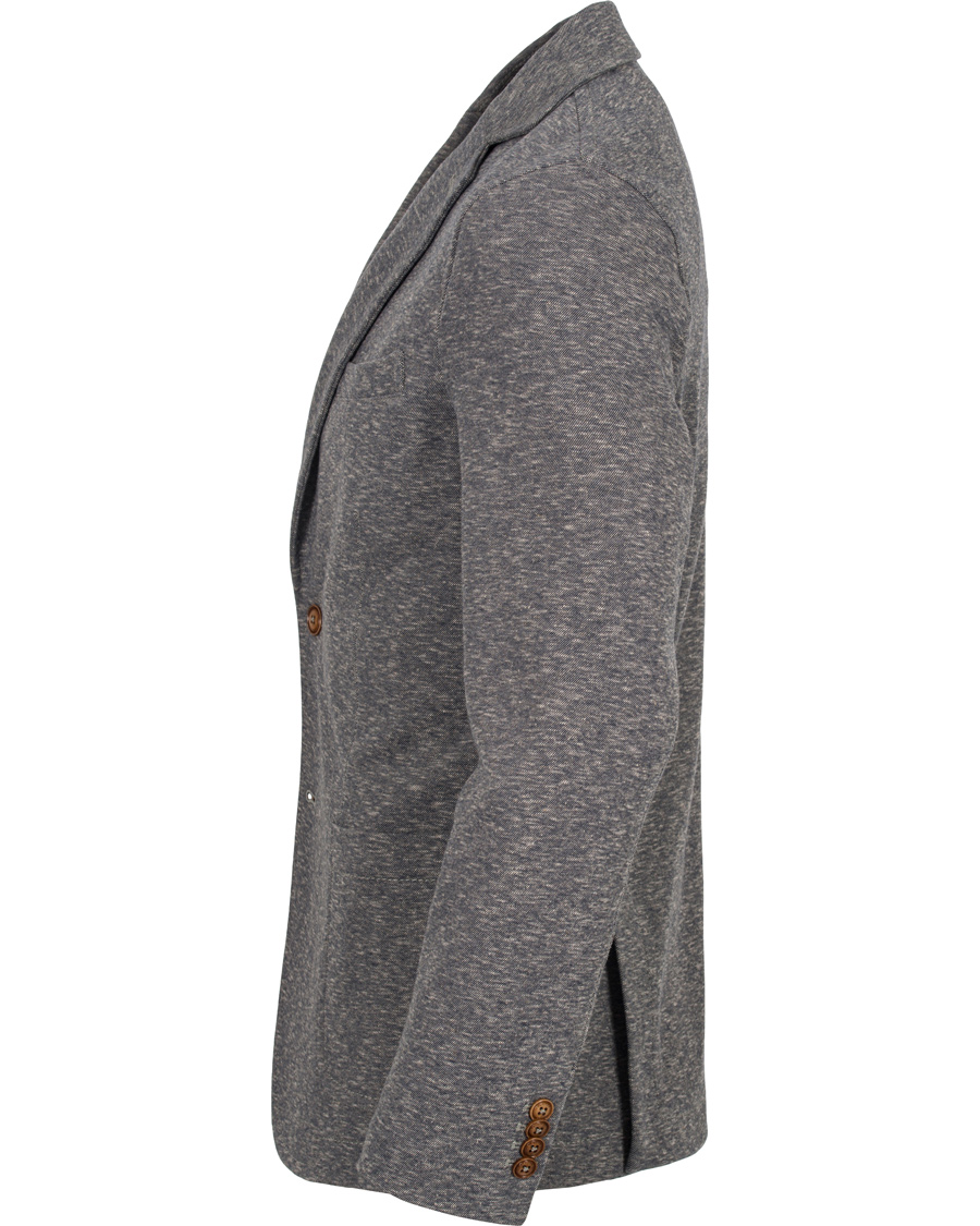 Herr | Kavajer | Circolo 1901 | Jersey Patch Pocket Blazer Jeans Grey