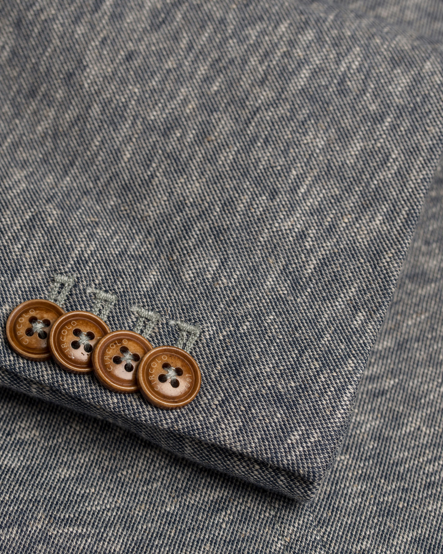 Herr | Kavajer | Circolo 1901 | Jersey Patch Pocket Blazer Jeans Grey