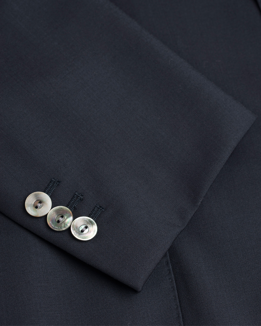 Herr | Kostymer | Boglioli | Dover Patch Pocket Wool Suit Navy