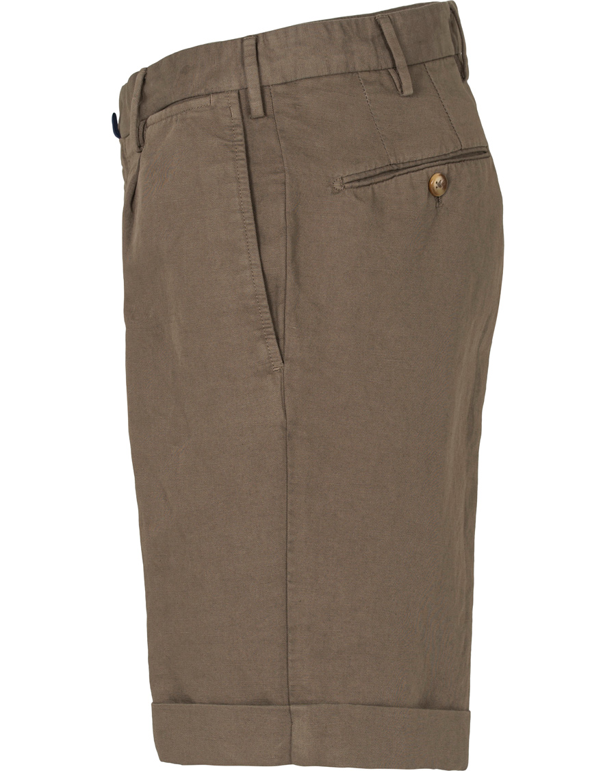 Herr | Shorts | Incotex | Chinolino Shorts Khaki Green