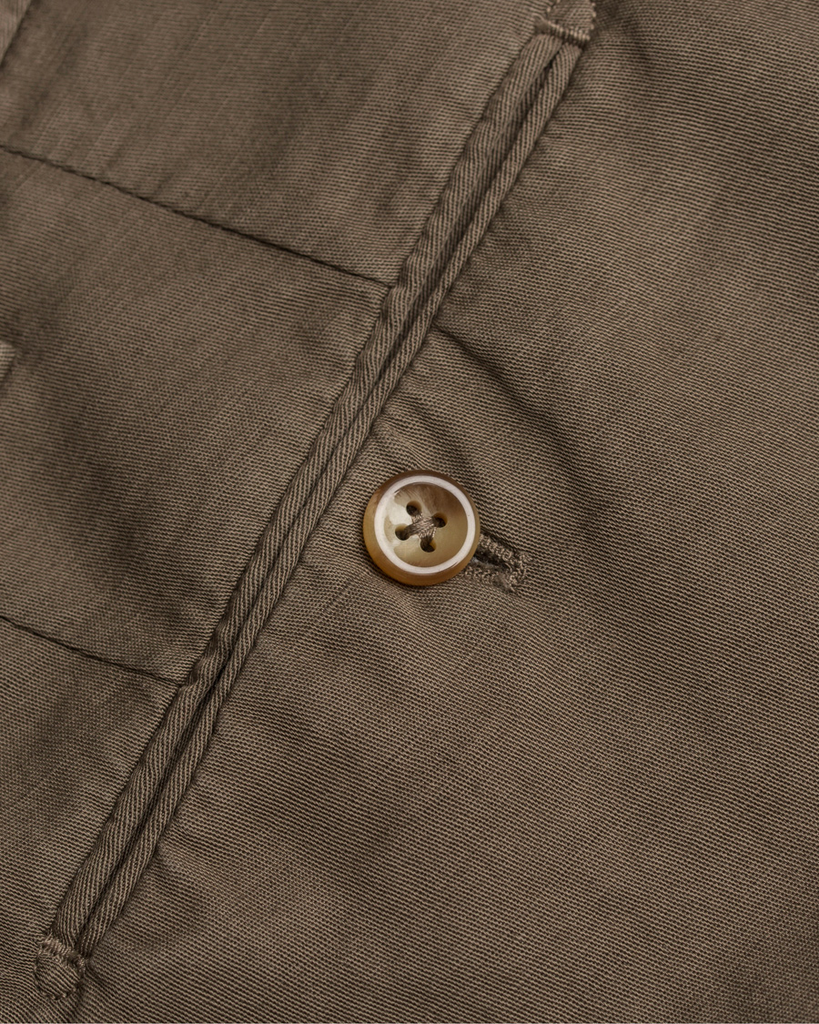 Herr | Shorts | Incotex | Chinolino Shorts Khaki Green