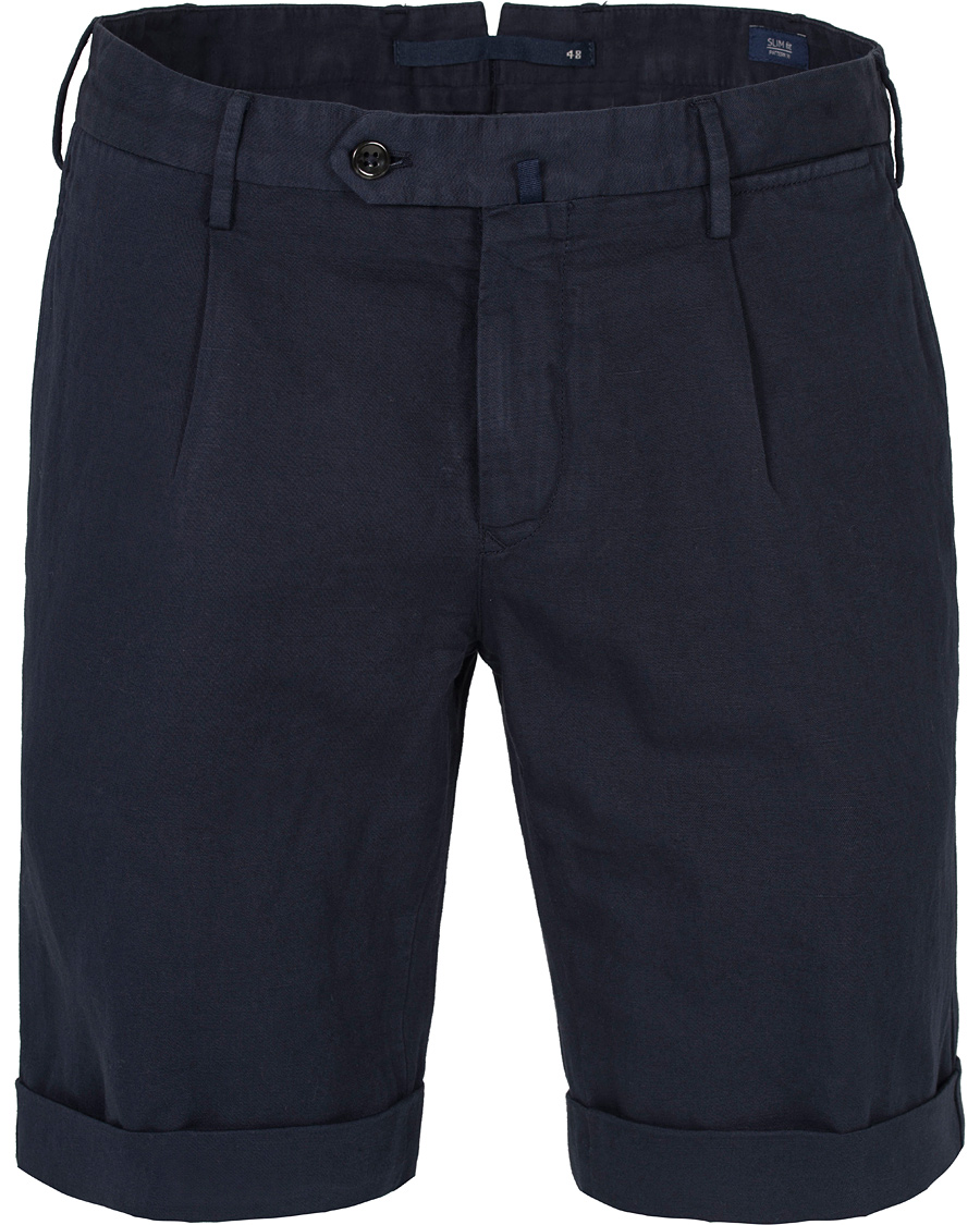 Herr | Shorts | Incotex | Chinolino Shorts Navy