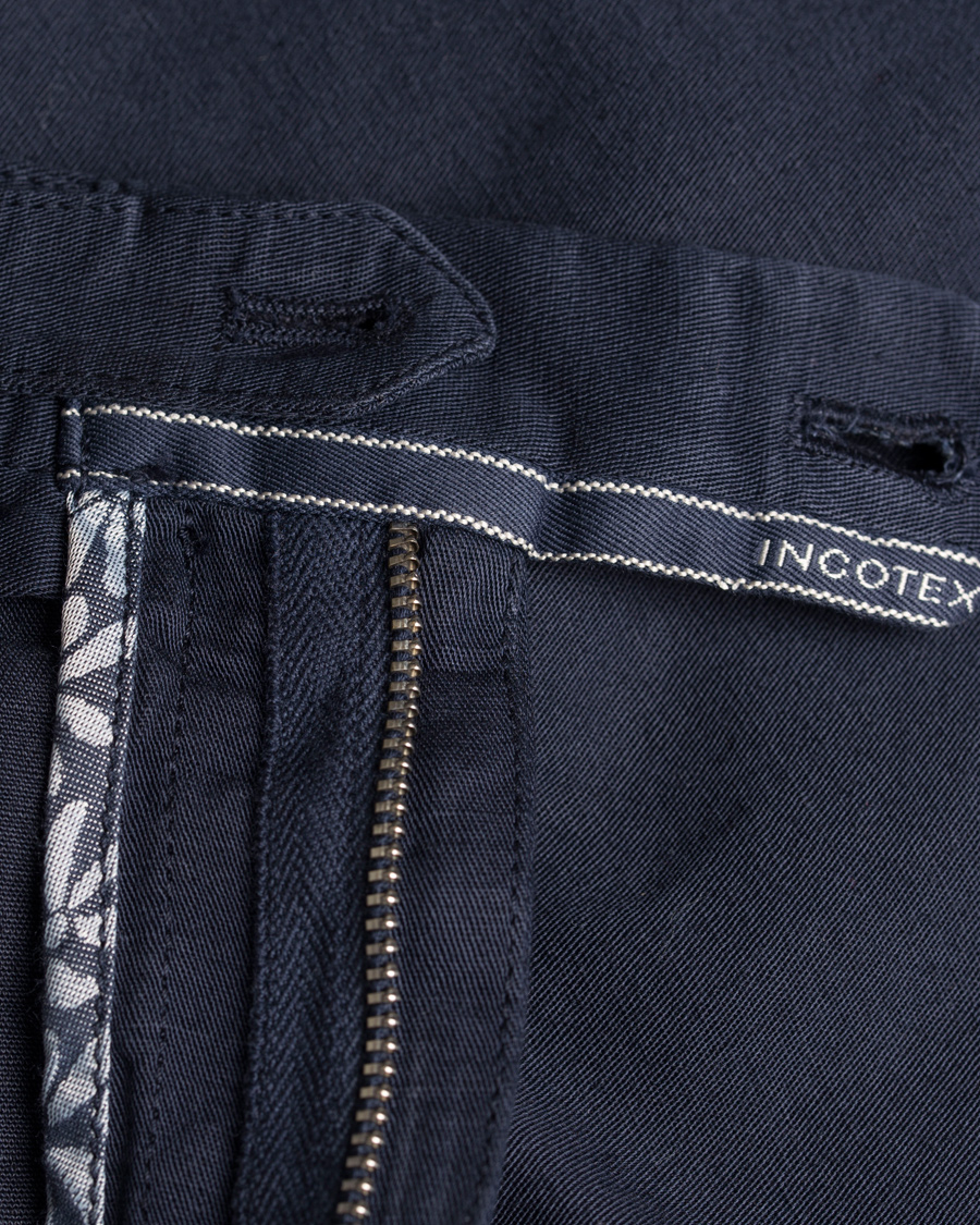 Herr | Shorts | Incotex | Chinolino Shorts Navy