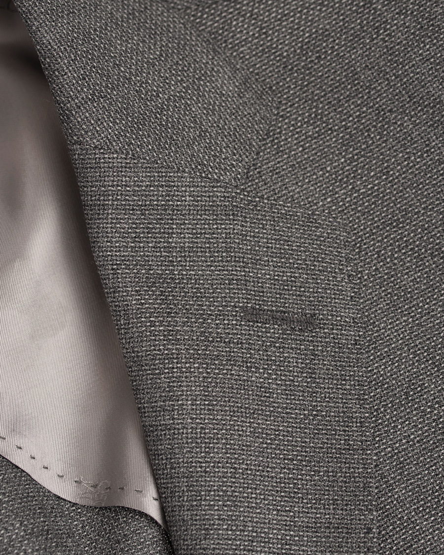 Herr | Kavajer | Oscar Jacobson | Einar Patch Pocket Blazer Grey