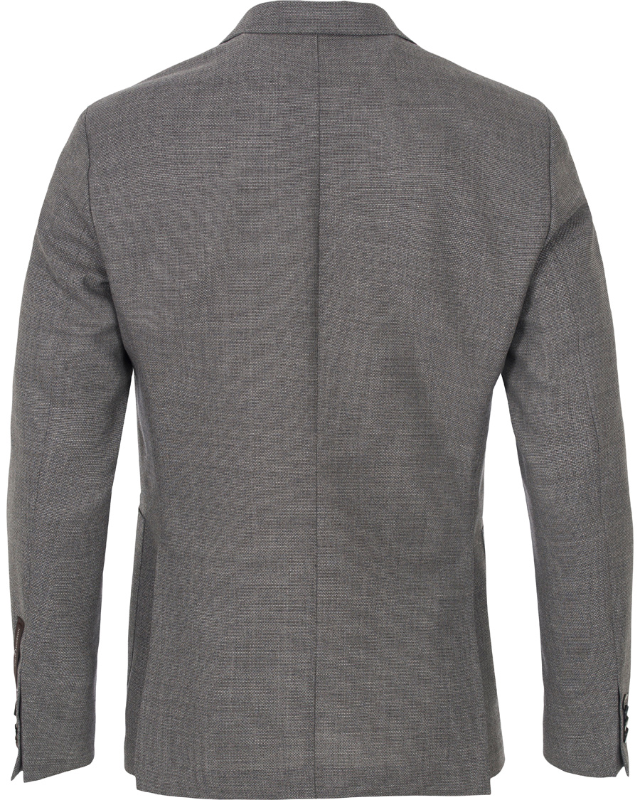 Herr | Kavajer | Oscar Jacobson | Einar Patch Pocket Blazer Grey