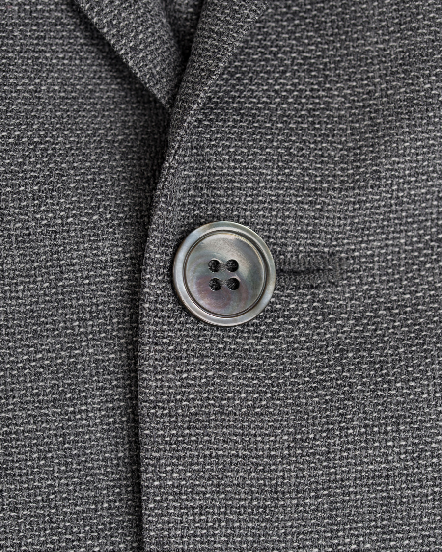 Herr | Kavajer | Oscar Jacobson | Einar Patch Pocket Blazer Grey