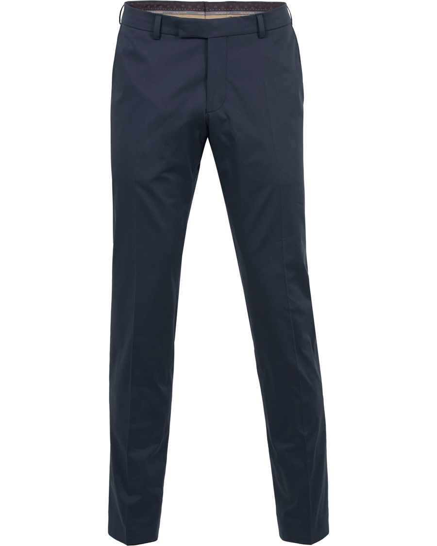 Herr | Kostymer | Oscar Jacobson | Fellow Cotton Suit Navy